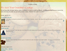 Tablet Screenshot of cookieblast.blogspot.com