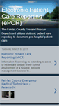 Mobile Screenshot of electronicpatientcarereportingepcr.blogspot.com