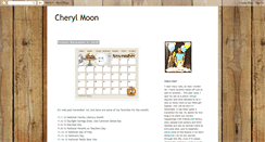 Desktop Screenshot of cherylmoondotcom.blogspot.com