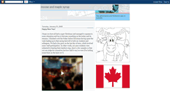 Desktop Screenshot of mooseandmaplesyrup.blogspot.com