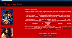 Desktop Screenshot of dinastiadorock.blogspot.com