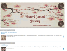 Tablet Screenshot of hammijammijewelry.blogspot.com