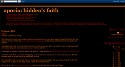 Desktop Screenshot of hiddenaporia.blogspot.com