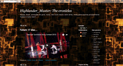 Desktop Screenshot of highlandermaster.blogspot.com
