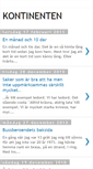 Mobile Screenshot of kontinenten.blogspot.com