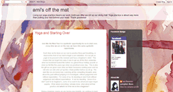 Desktop Screenshot of amisoffthemat.blogspot.com