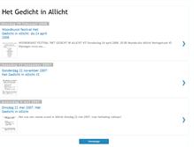 Tablet Screenshot of hetgedichtinallicht.blogspot.com
