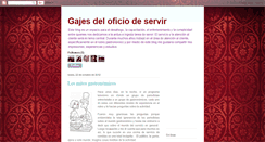 Desktop Screenshot of gajesdeloficiodeservir.blogspot.com
