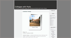Desktop Screenshot of cottageswithpools.blogspot.com
