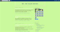 Desktop Screenshot of msobtalksbooks.blogspot.com