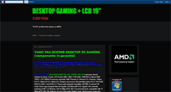 Desktop Screenshot of desktop-gaming.blogspot.com