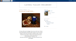 Desktop Screenshot of laurelvalleycreamery.blogspot.com