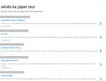 Tablet Screenshot of aikidokajapantour.blogspot.com