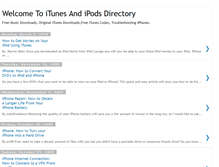 Tablet Screenshot of itunes247.blogspot.com