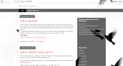 Desktop Screenshot of between-orderandrandomness.blogspot.com