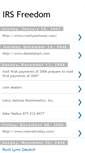 Mobile Screenshot of irsfreedom.blogspot.com