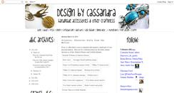 Desktop Screenshot of designbycassandra.blogspot.com