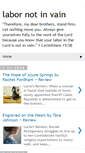 Mobile Screenshot of labornotinvain.blogspot.com