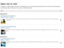 Tablet Screenshot of labornotinvain.blogspot.com