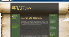 Desktop Screenshot of getafelibre.blogspot.com