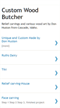 Mobile Screenshot of customwoodbutcher.blogspot.com
