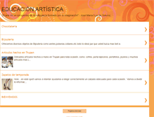 Tablet Screenshot of fteartistica.blogspot.com