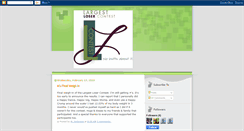 Desktop Screenshot of largestlosercontest.blogspot.com