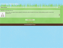 Tablet Screenshot of cienciasccs.blogspot.com