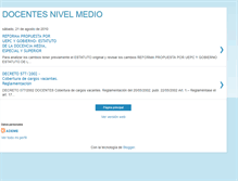 Tablet Screenshot of docentes-nivel-medio.blogspot.com