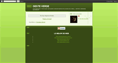 Desktop Screenshot of oestemp-verde.blogspot.com