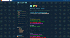 Desktop Screenshot of jodorowsky2008.blogspot.com