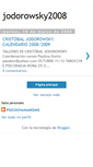 Mobile Screenshot of jodorowsky2008.blogspot.com