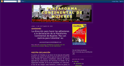 Desktop Screenshot of pazconjusticiacolombia.blogspot.com