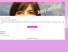 Tablet Screenshot of beautyandhealth0101.blogspot.com