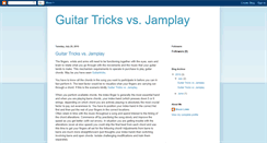 Desktop Screenshot of guitartricksvsjamplay31.blogspot.com