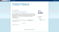 Desktop Screenshot of comentariosfisica.blogspot.com