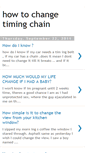 Mobile Screenshot of howtochangetimingchain.blogspot.com