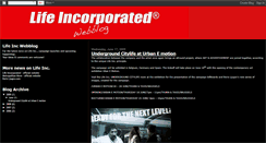 Desktop Screenshot of life-incorporated.blogspot.com