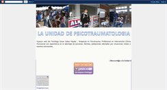 Desktop Screenshot of launidaddepsicotraumatologia.blogspot.com