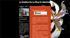 Desktop Screenshot of laesteticadelaeticaenretorica.blogspot.com
