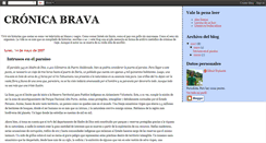 Desktop Screenshot of cronicabrava.blogspot.com