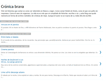 Tablet Screenshot of cronicabrava.blogspot.com