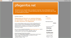 Desktop Screenshot of pflegeinfos.blogspot.com