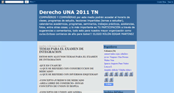 Desktop Screenshot of derechouna2011.blogspot.com