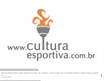 Tablet Screenshot of culturaesportiva.blogspot.com