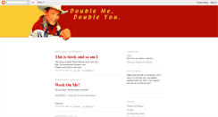 Desktop Screenshot of doublemedoubleyou.blogspot.com