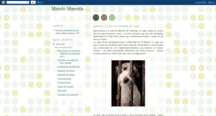 Desktop Screenshot of mundomascota09.blogspot.com