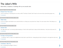 Tablet Screenshot of jokerswife.blogspot.com