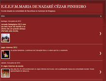 Tablet Screenshot of nazarecpinheiro.blogspot.com