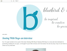 Tablet Screenshot of bluebirdandtheboy.blogspot.com